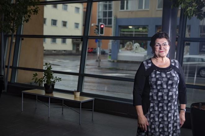 Kaupunginhallituksen puheenjohtajan Maria Tolppasen mukaan Vaasalla on suuri investointitarve. Kuva: Sami Peltoniemi