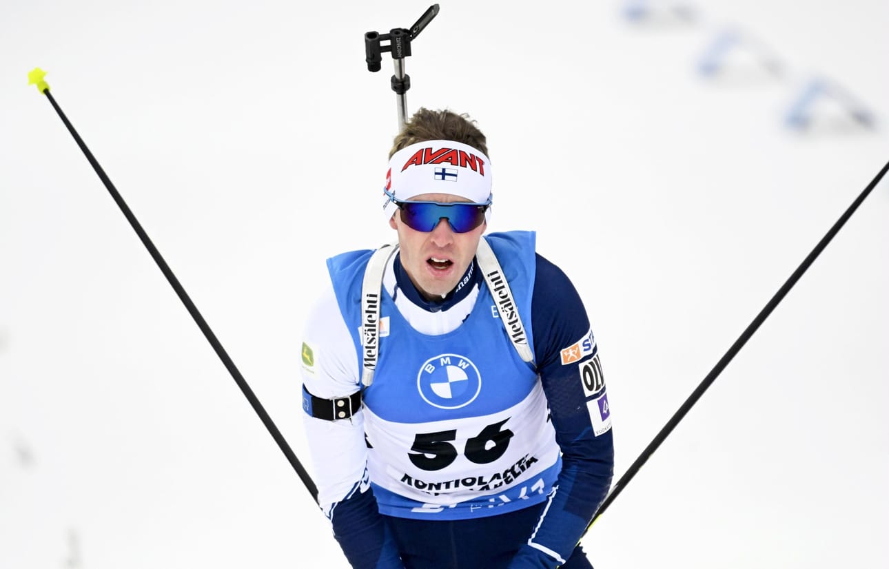 Otto Inveniuksen suurimmat odotukset MM-kisoissa kohdistuvat lauantaiseen sprinttiin ja ensi viikon lauantaina kilpailtavaan viestiin. Arkistokuva. LEHTIKUVA / Vesa Moilanen