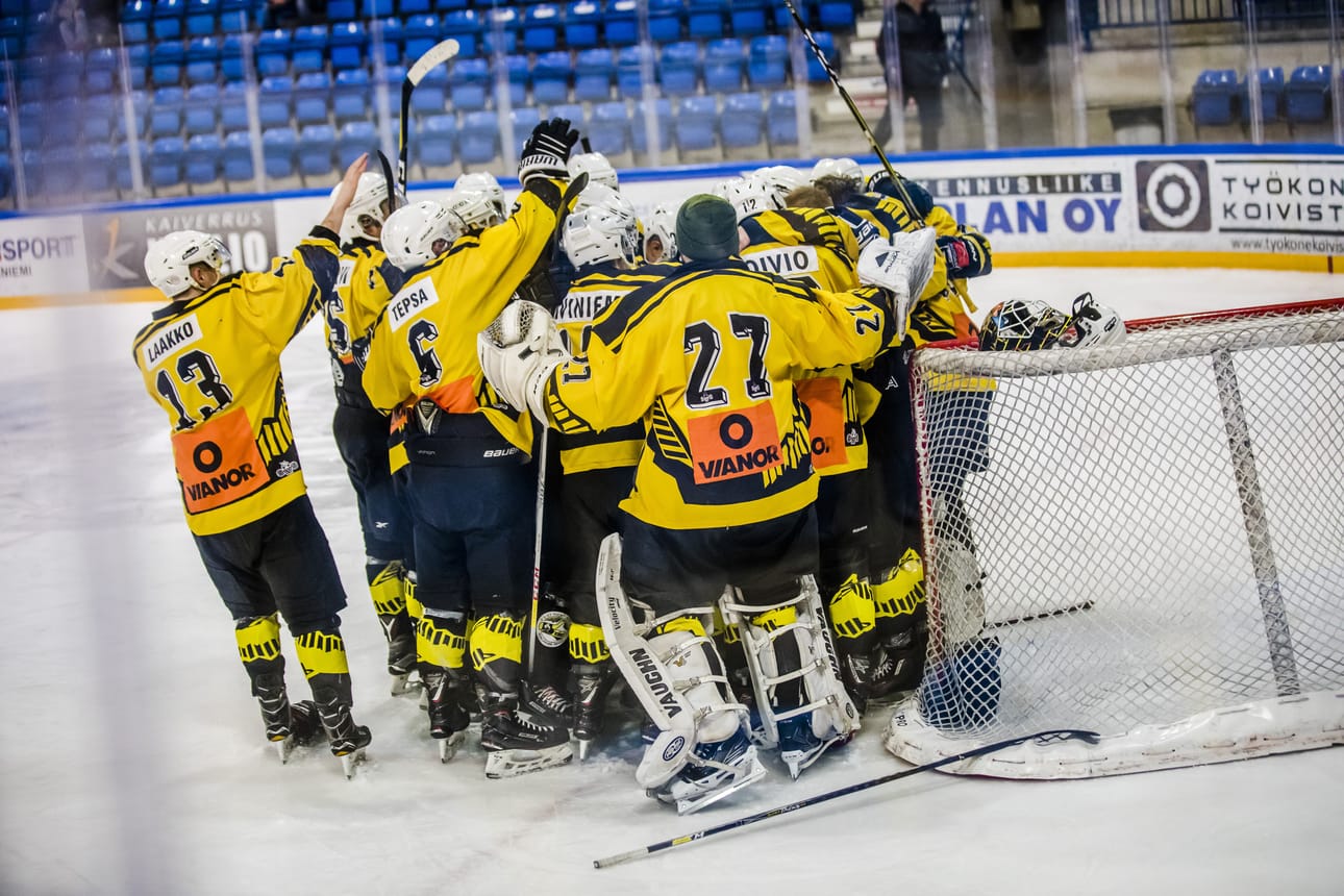 Kemijärven Kiekko on Lappiliigan mestari vuosimallia 2019.
