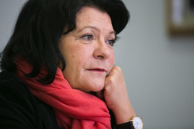 Kansanedustaja Maria Tolppanen on ehdokkaana JHL:n edustajistovaaleissa Pohjanmaalla. Kuva: Minna Hirvelä