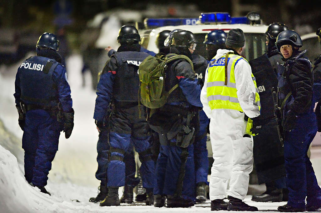 Piiritys Kajaanissa.