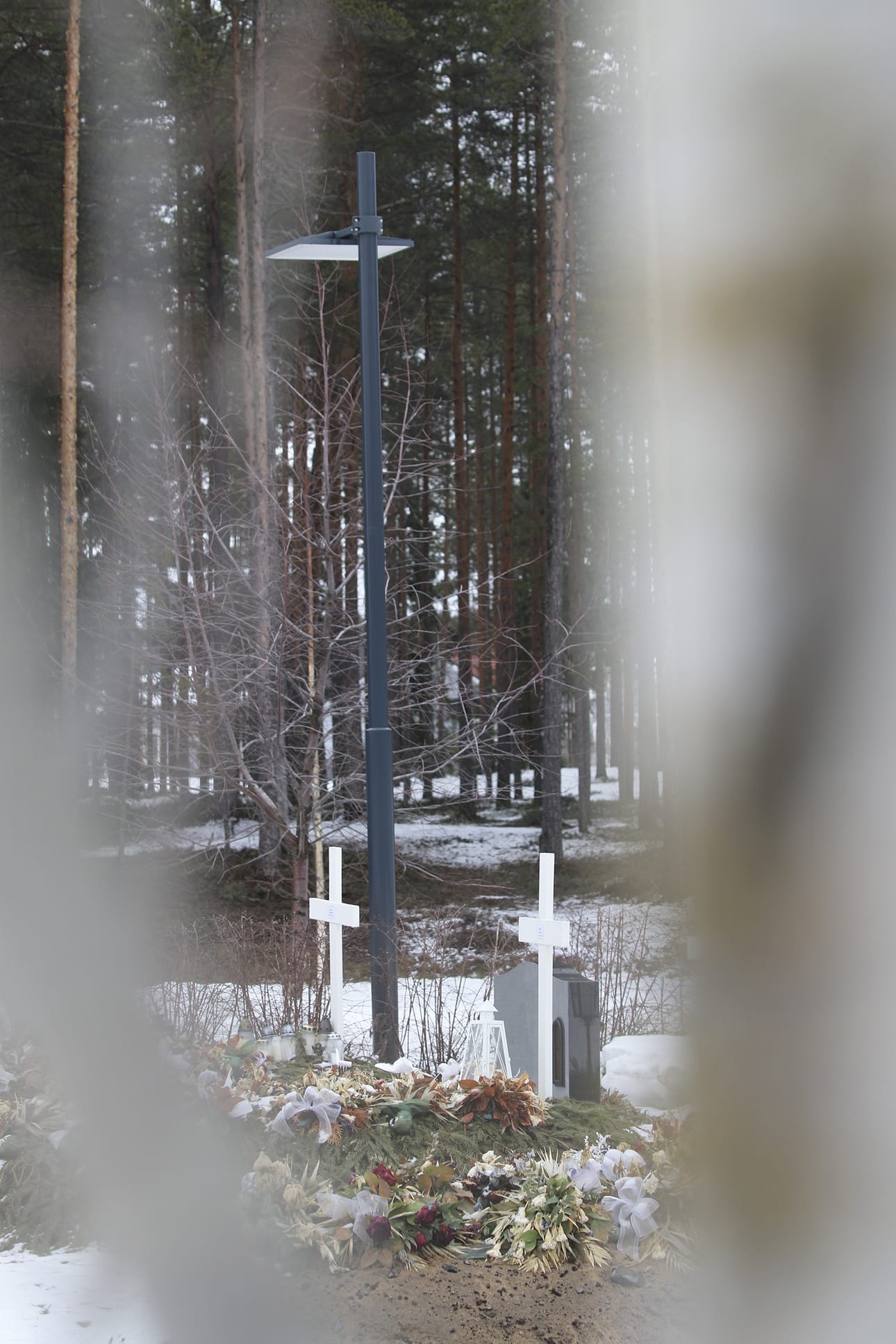 Kokkokankaan hautausmaalla riittää tilaa tulevaisuuden tarpeille. Vain pieni osa nykyisestä ensimmäistä hautausalueesta on käytössä.
