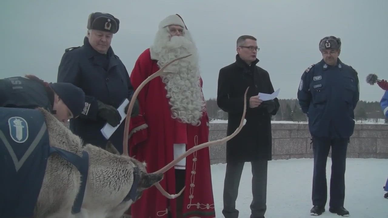 Liikenteen Joulurauhan julistus Rovaniemellä