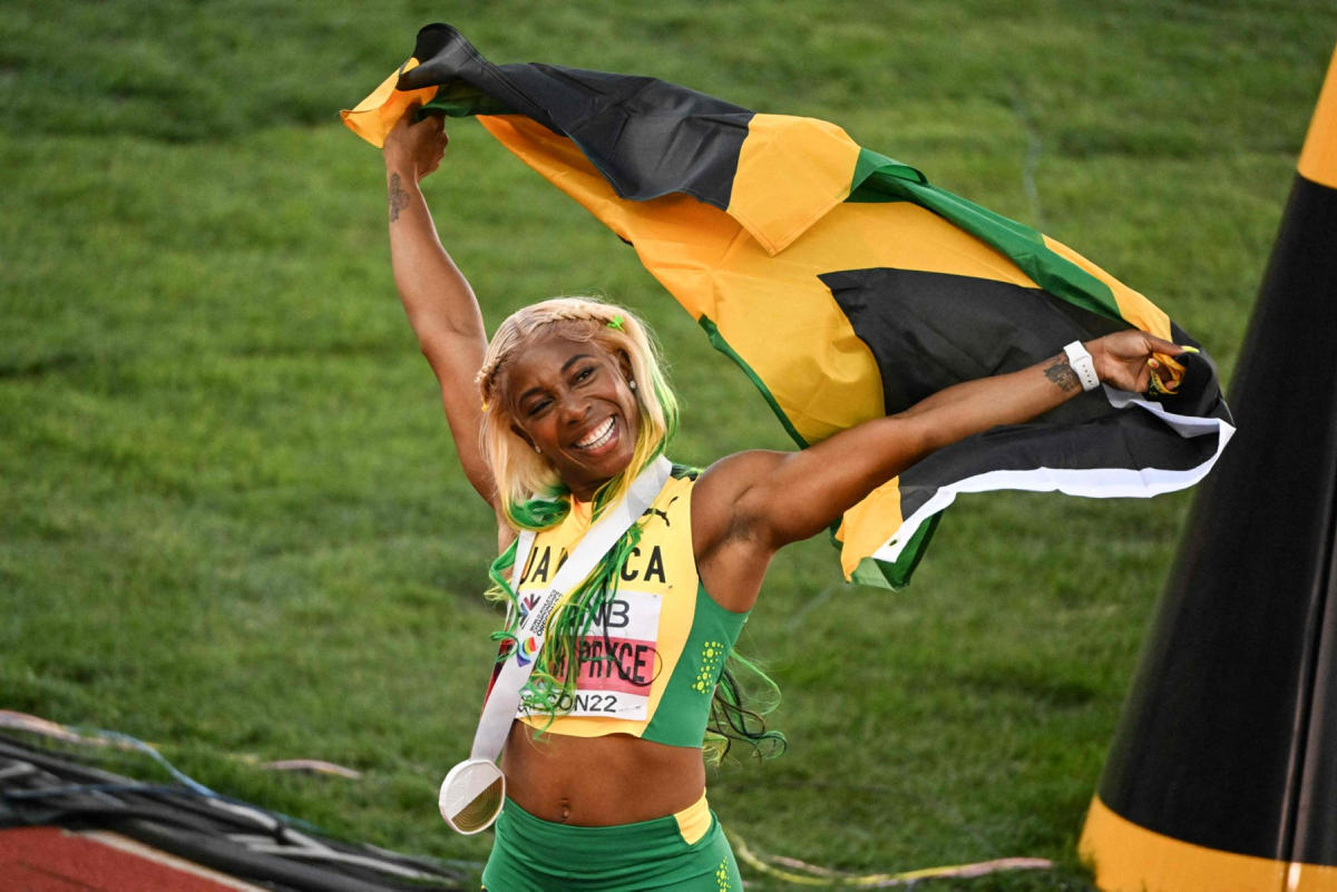 Fraser-Pryce juoksi satasen MM-kultaa viidennen kerran, Crouser työnsi kisaennätyksen