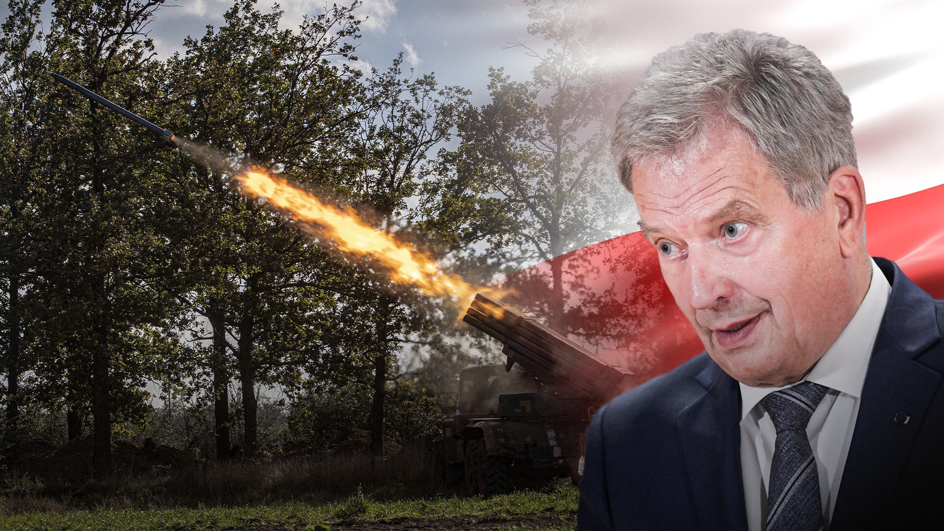 Presidentti Sauli Niinistö kommentoi Puolan ohjusräjähdystä