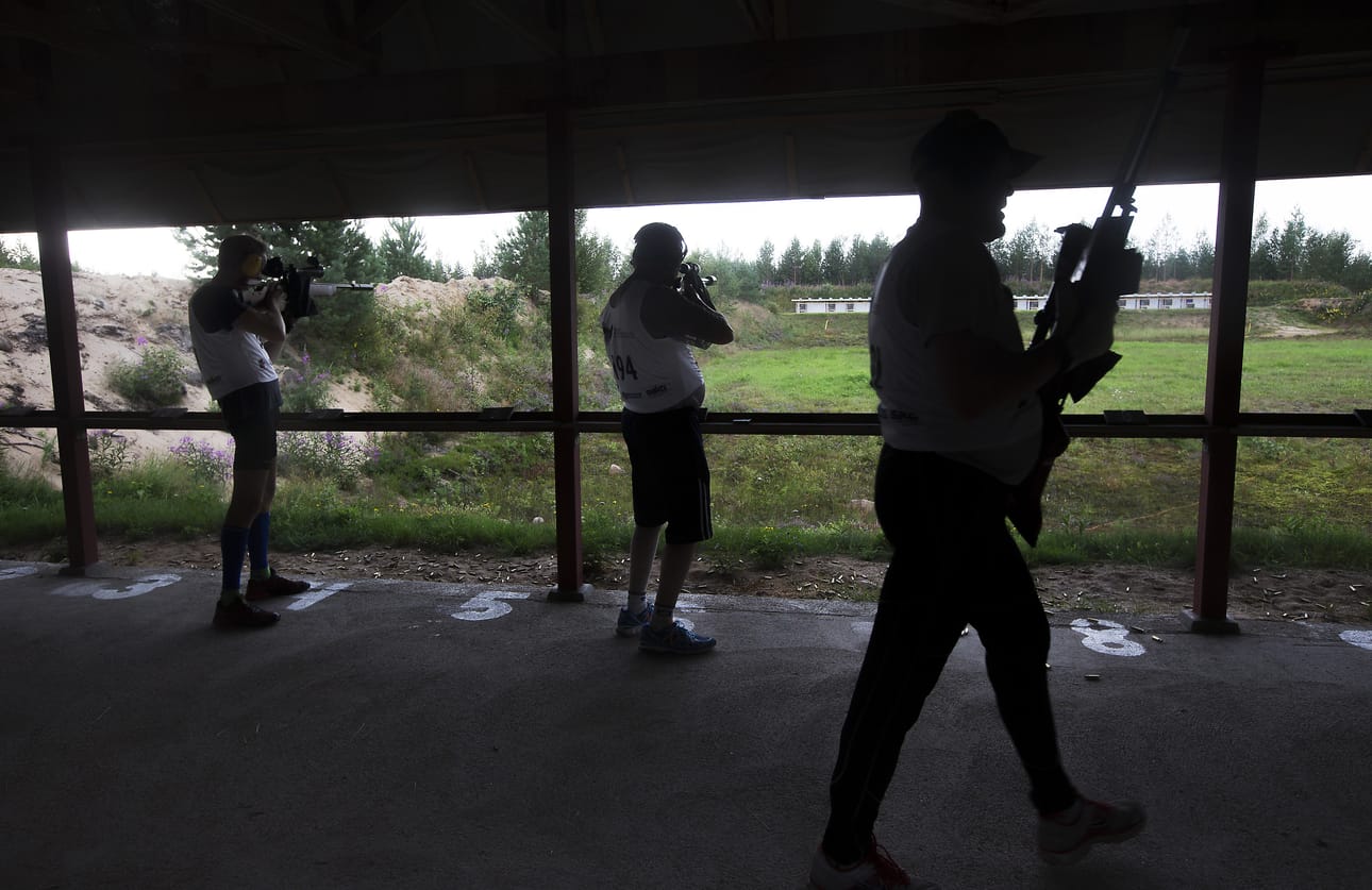 Viimeksi Lumijoella kisattiin hirvenjuoksun Suomen mestaruuksista vuonna 2015. Arkistokuva.