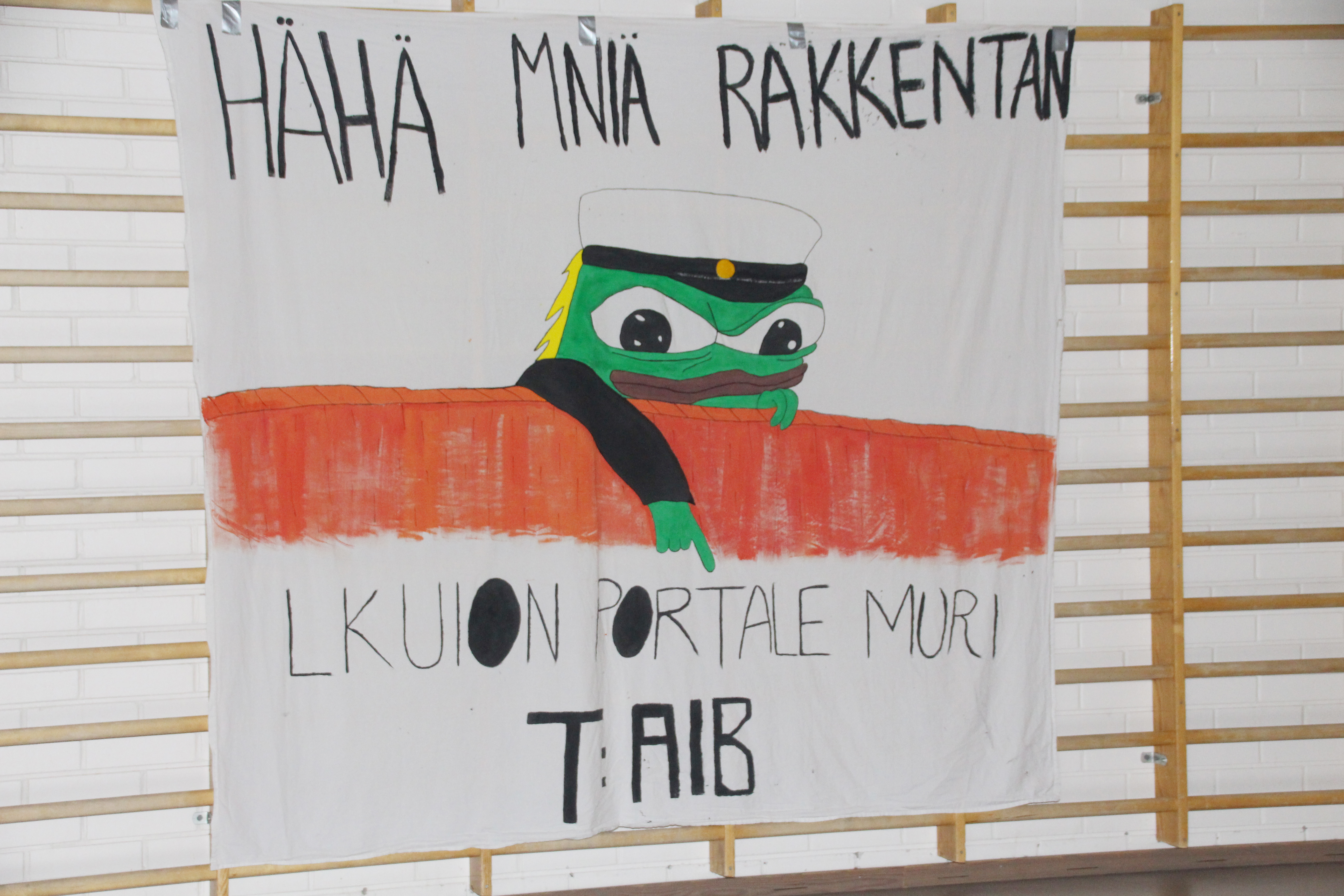 Onko oppi kaatanut ojaan? Kuva Kirsi Junttila