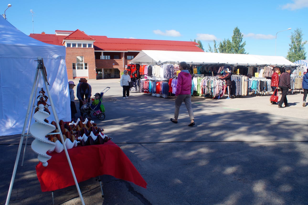 Pudasjärven markkinat, perjantai 7.7.2017.