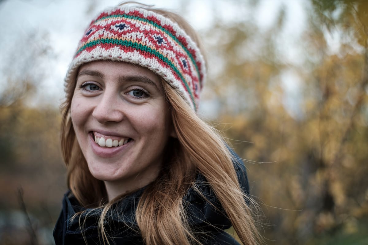 Yrittäjä Maria Berz elää nyt Utsjoella omin sanojensa mukaan elämää, josta ei puutu mitään.