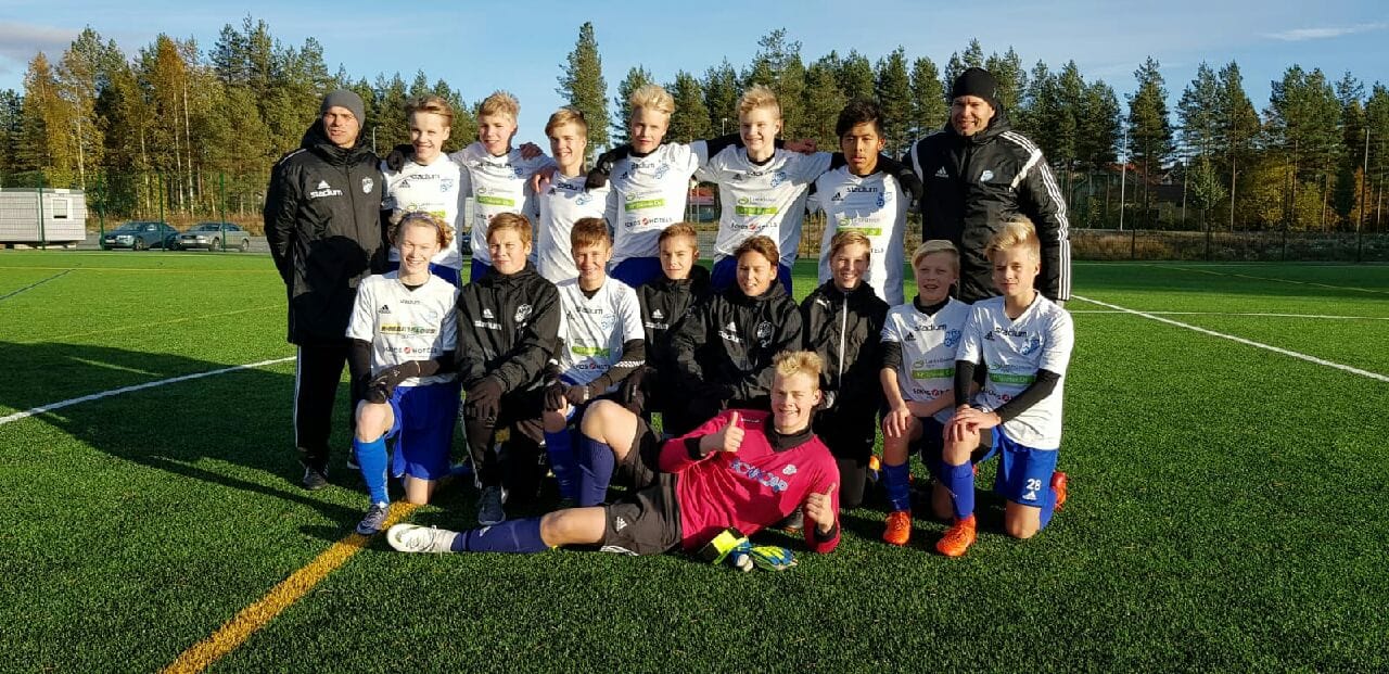 Ajax-Sarkkirannan P04-joukkue on pelannut tällä kaudella menestyksekkäästi.