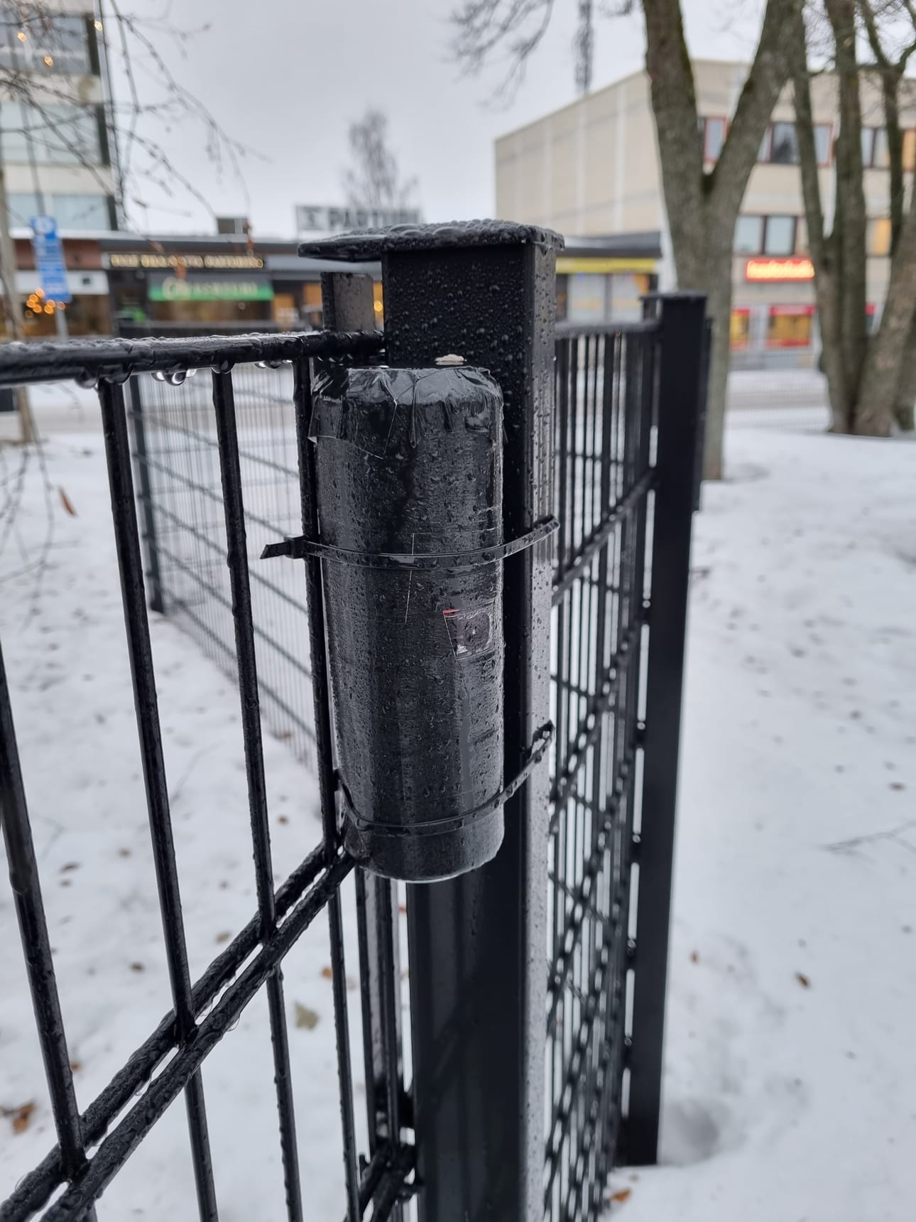 Kuva Avaruuspuistosta otettiin tällä tölkkikameralla viime talvena.