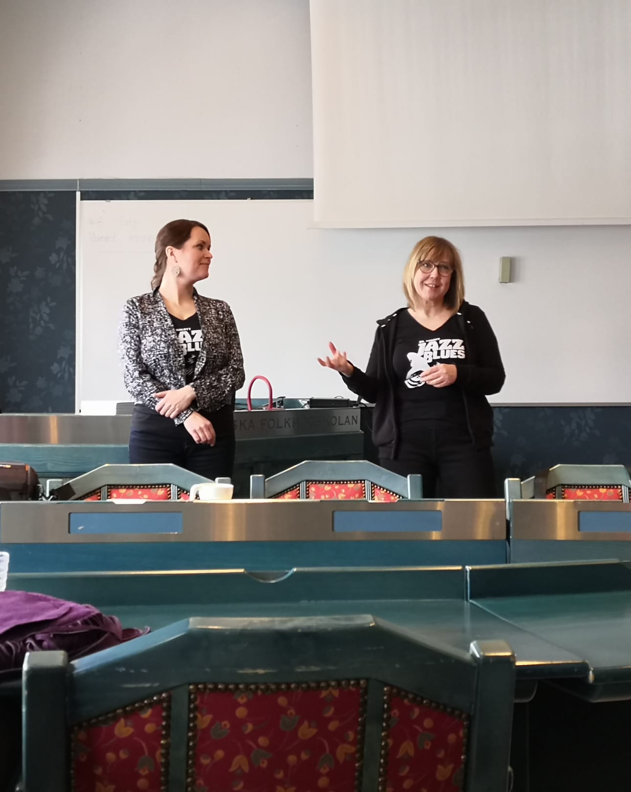 Merja Stenberg ja Pia Marttinen kertovat ilouutisen., että ensi vuoden ”Jatseista” tulee aidosti rajaton tapahtuma.