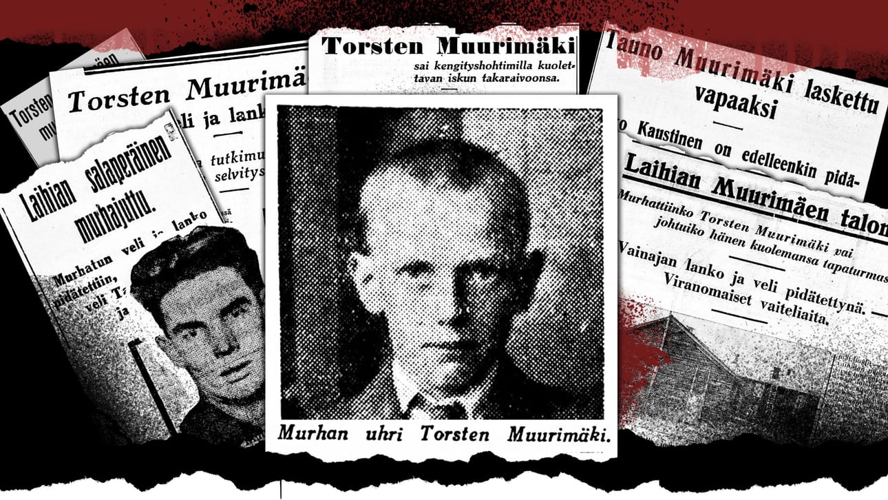 Torsten Muurimäen surma Laihialla on eräs selvittämättömistä pohjalaisista henkirikoksista. Niko Jutila nostaa sen merkilliset käänteet lakeuksien henkirikoshistoriaa käsittelevään kirjaansa.