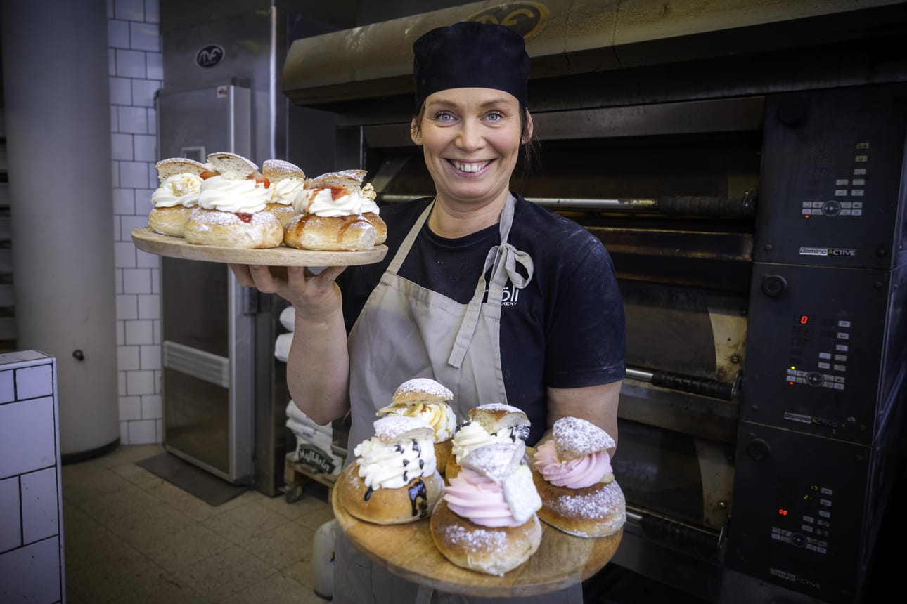 Saisiko olla mansikkaa vai banoffeeta, vai sittenkin lakritsaa tai Bubsia. Eva Marttilan oma suosikki laskiaispullien uusista mauista on key lime.