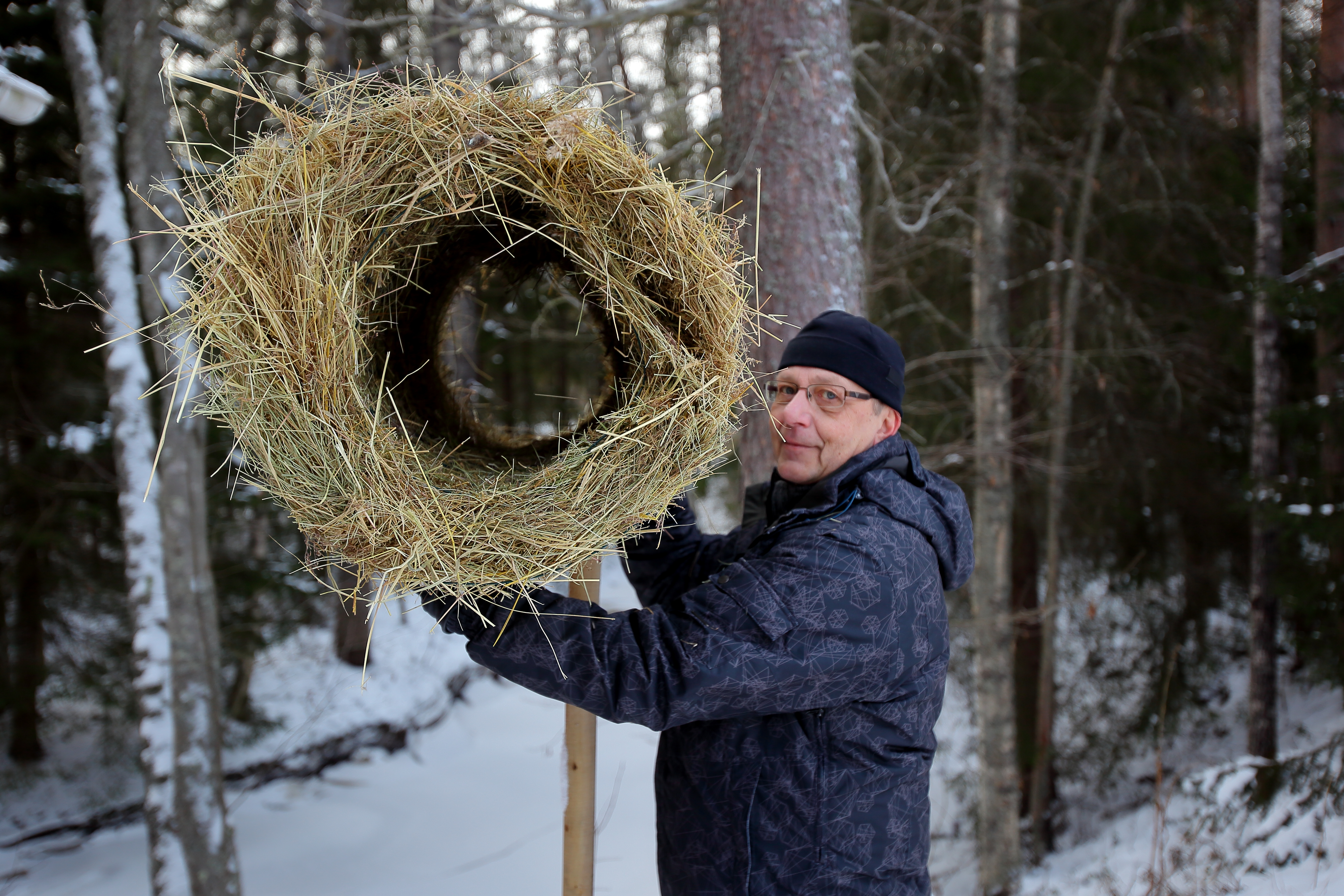 Kyllä nyt sorsien kelepaa: Ensimmäiset keinopesät valmiina