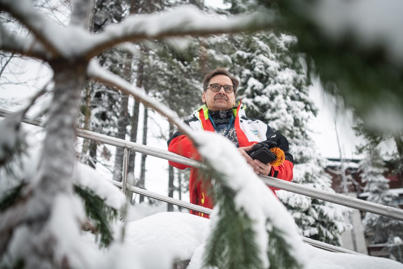 Erkki Hämäläiselle Ruka on tärkeä paikka. Maailmancupin kisoihin hän on osallistunut joka kerta, kun ne on järjestetty.