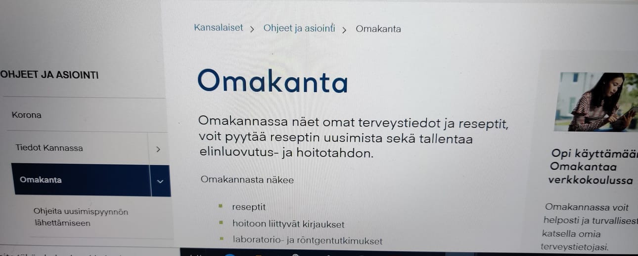 Vuonna 2010 Omakannassa vieraili toukokuun aikana 65 henkilöä. Tänä keväänä käyntejä on ollut kuukaudessa jopa 2,3 miljoonaa, Kelan tietopalvelujohtaja Marina Lindgren kertoo.