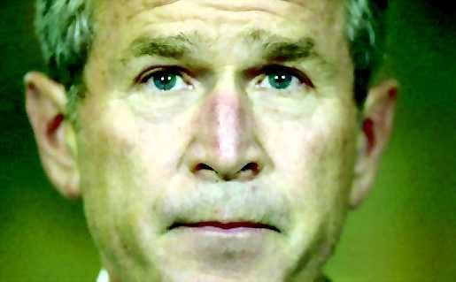 Vaihteeksi taloutta . George W. Bush puhui lauantaina amerikkalaisille pitkästä aikaa muustakin kuin Irakin uhasta.