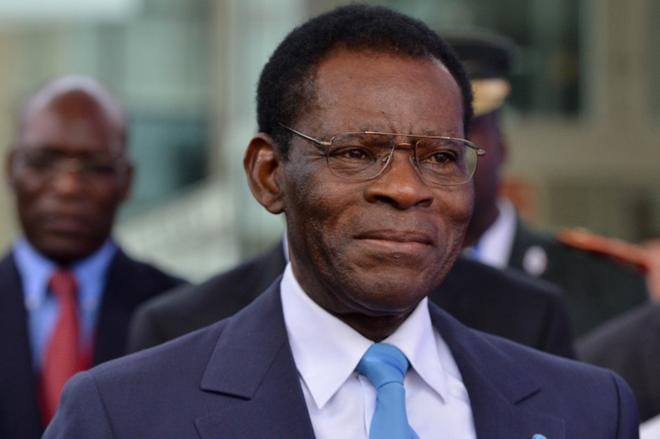 Päiväntasaajan Guinean presidentti Teodoro Obiang Nguema Mbasogo on Afrikan pitkäaikaisin johtaja. KUVA: Stephanie Lecocq