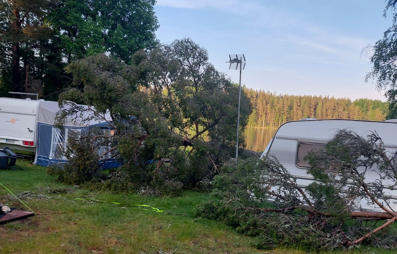 Yrittäjä Teppo Toivanen arvelee, että Kangasjärvellä kävi jonkinasteinen trombi.