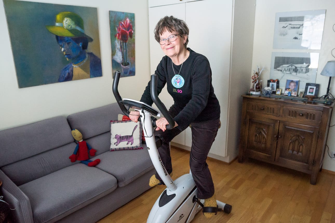 Liikkumisesta nauttivat solut ja sielu. Saara Homasen liikkumisen perustana on voimistelu.