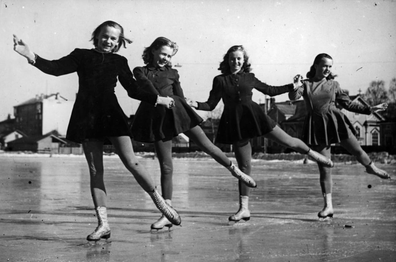 Vuonna 1949 nuori oululainen kaunoluistelusukupolvi esittäytyi.