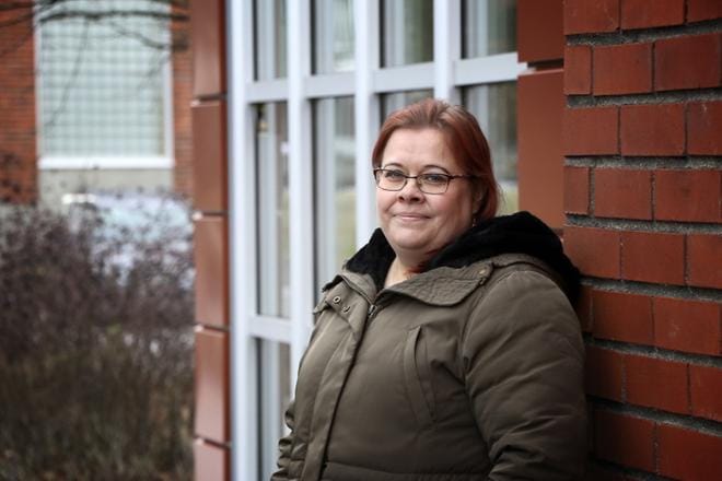 Suomen Keskustanaisten varapuheenjohtaja, alajärveläinen Sari Palmu hakee jatkopaikkaa Etelä-Pohjanmaan piirin Keskustanaisten puheenjohtajana ja Keskusta-piirin varapuheenjohtajana. KUVA: SARI HEINILÄ