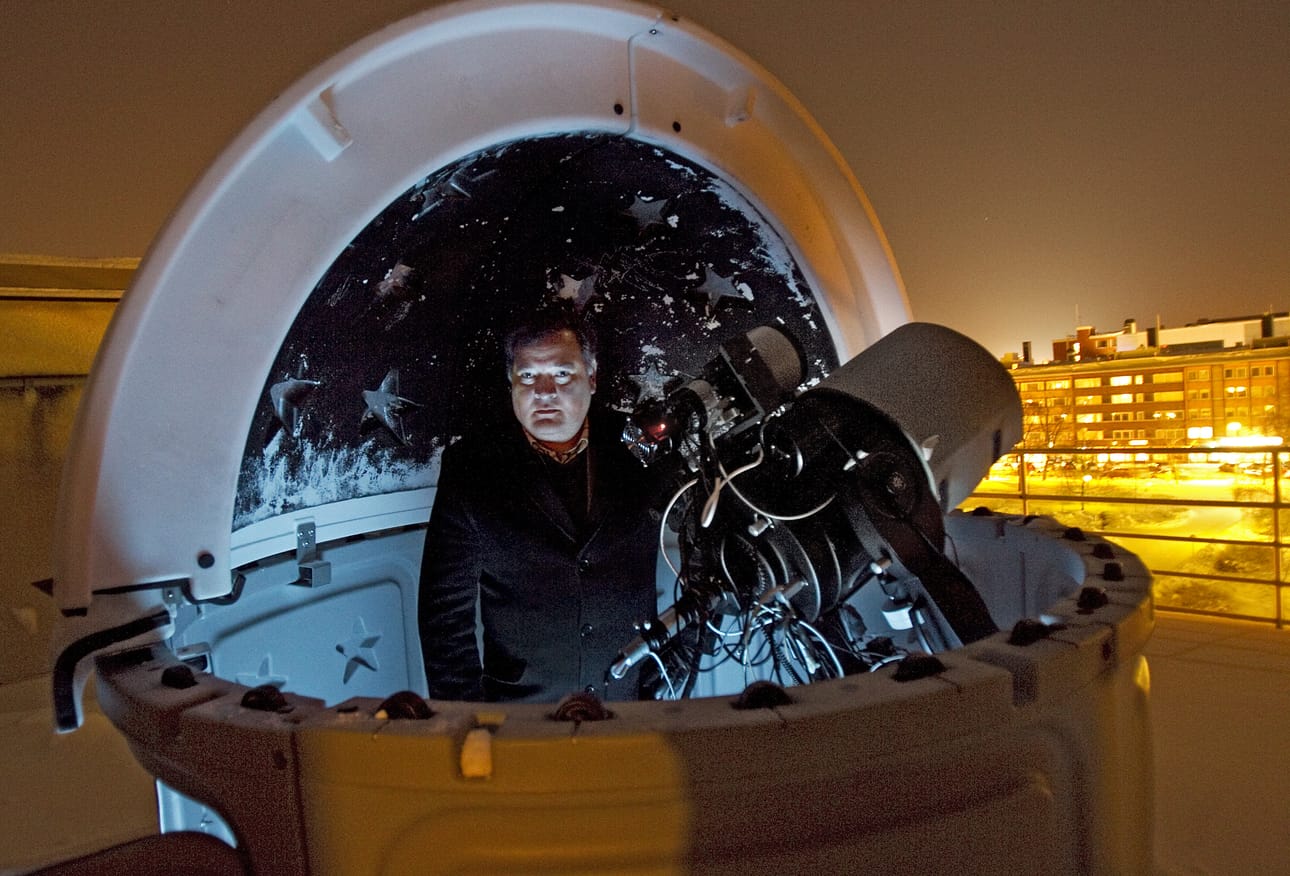 Astrokuvaaja Jukka-Pekka Metsävainio.