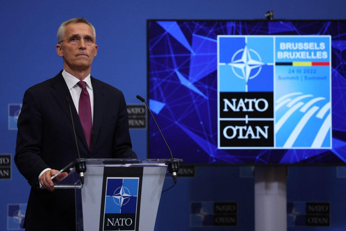Naton pääsihteeri Jens Stoltenbergin kauden jatkaminen saattaa olla torstaina puheenaiheena. Lehtikuva/AFP
