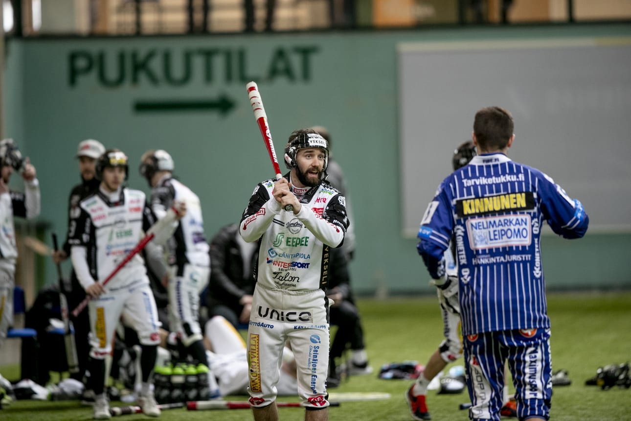 Tuomas Raunion talvikausi on edennyt hyvissä merkeissä.
