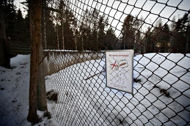 Ikävä turma sattui Ähtärissä tiistaina puolen päivän jälkeen. Kuva: Tomi Kosonen