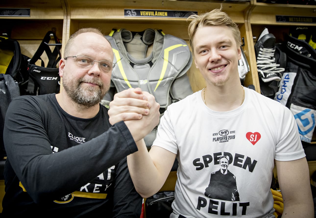 Ari Hilli on tehnyt menestyksekästä yhteistyötä muun muassa Veini Vehviläisen kanssa. Kaksikko voitti Kärpissä Suomen mestaruuden keväällä 2018.
