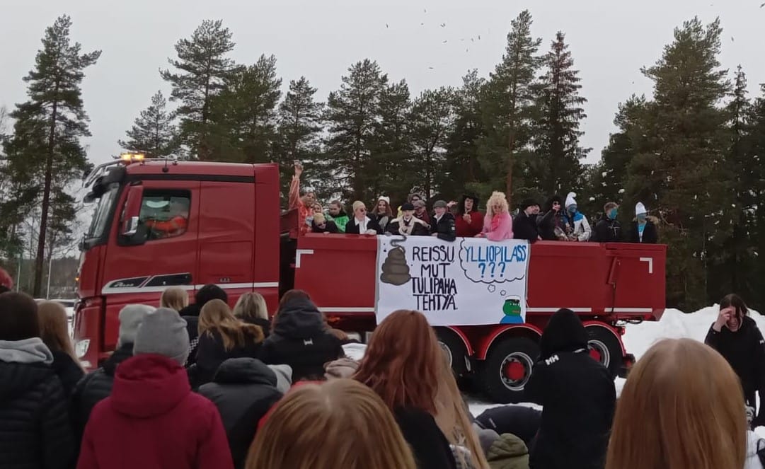 Ähtärin tunnelmia eiliseltä.