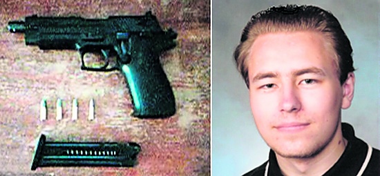 18-vuotias Pekka-Eric Auvinen surmasi kahdeksan ihmistä käsiaseella.