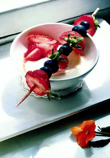 Raikasta. Katkarapuceviche on raikas alkuruoka.