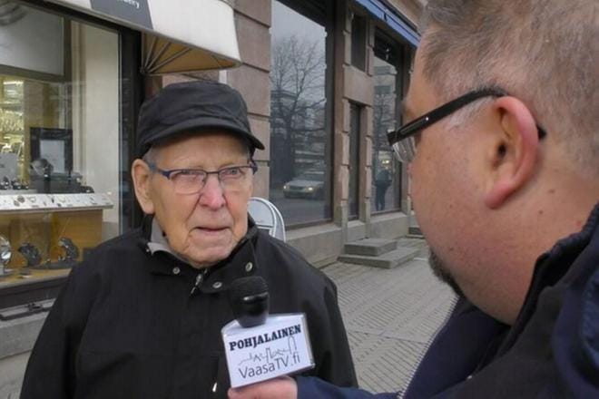 Donald Trump oli tällä kertaa videogallupin aiheena. Kuva: Niko Siltaloppi