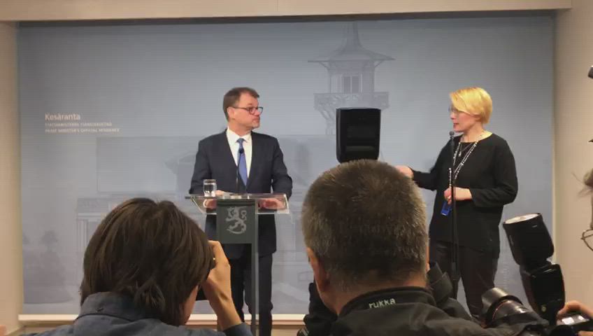 Sote-uudistus kaatoi hallituksen - katso video tiedotustilaisuudesta