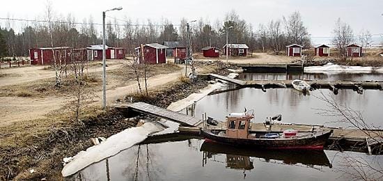 Siikajoen Tauvo on suosittu mökkipaikka.