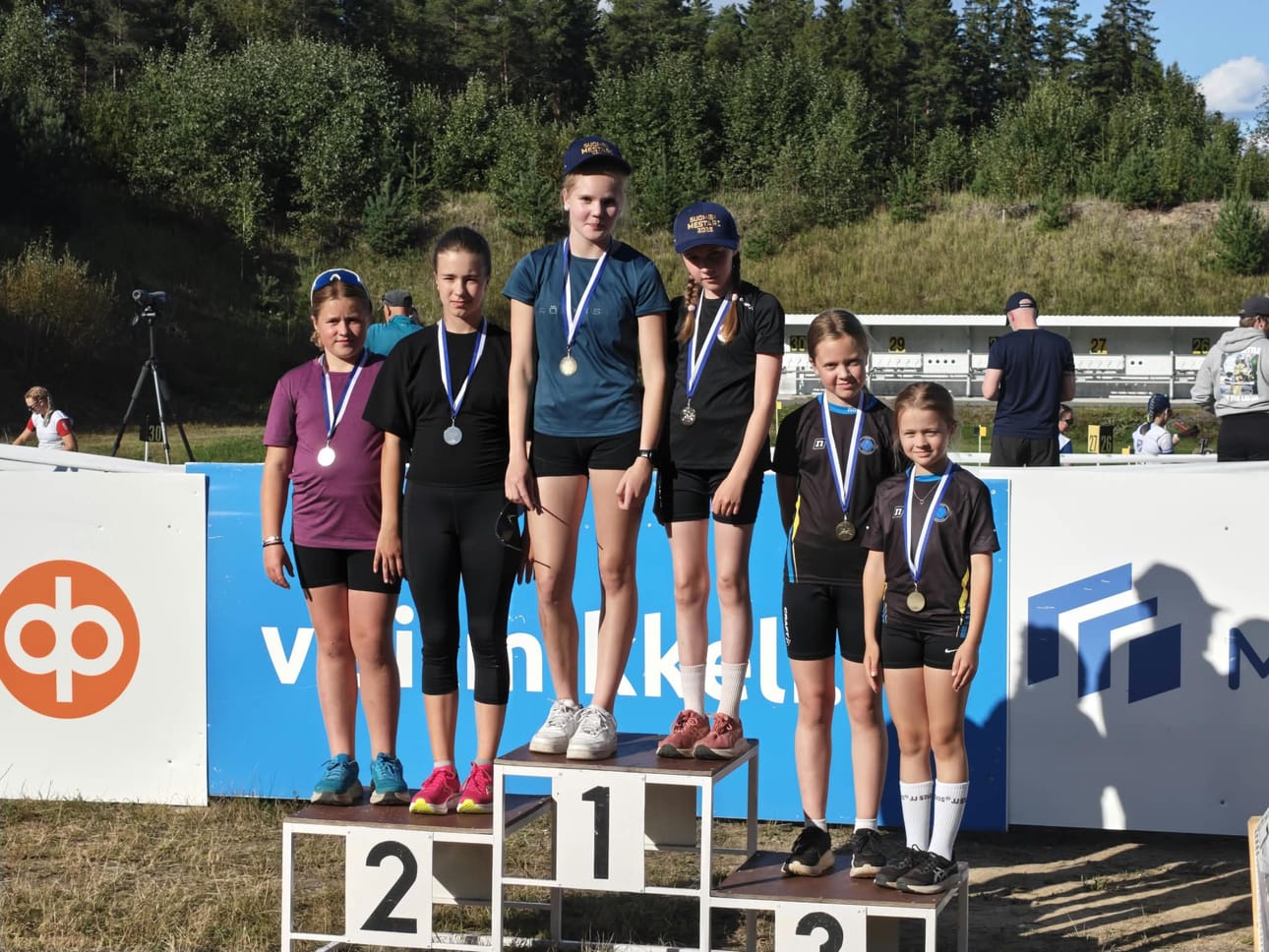 Jurvalaiset pääsivät palkintopallille.