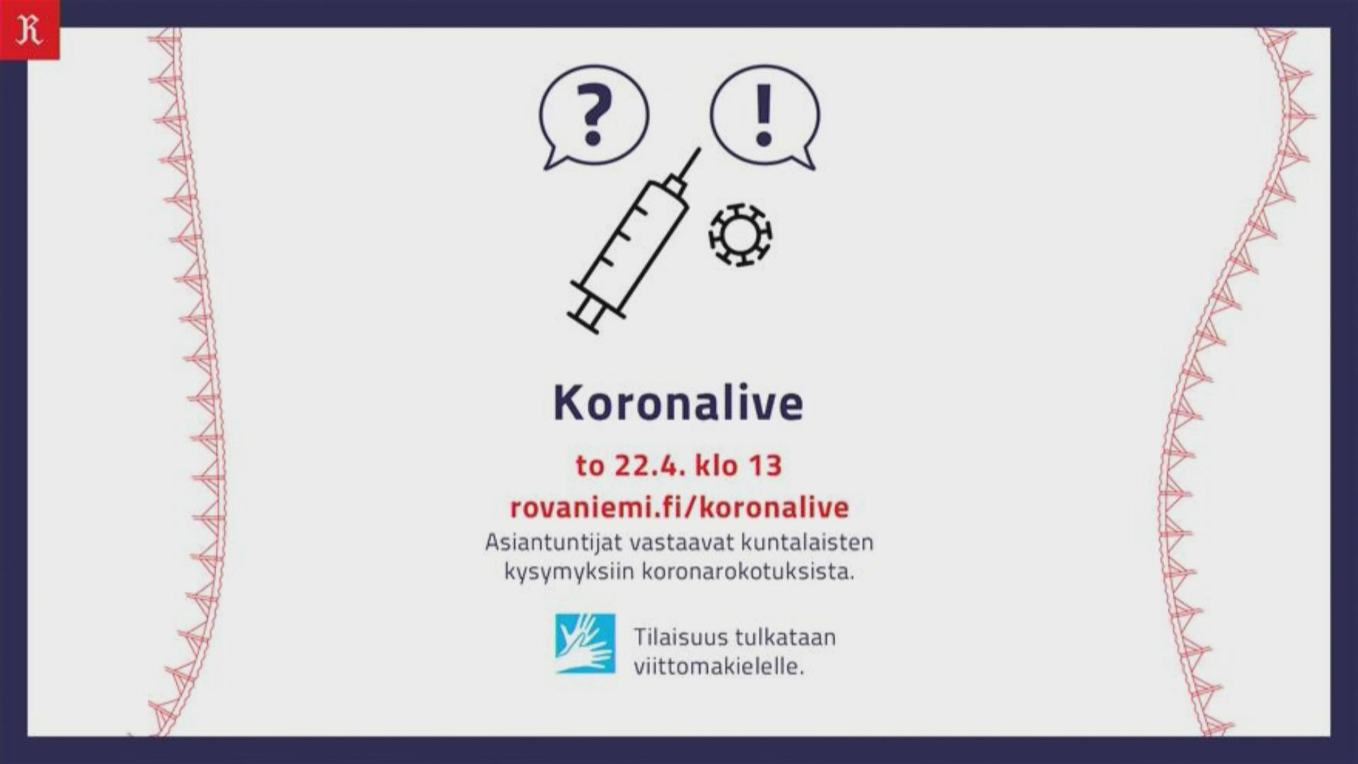 Rovaniemen koronarokoteinfo