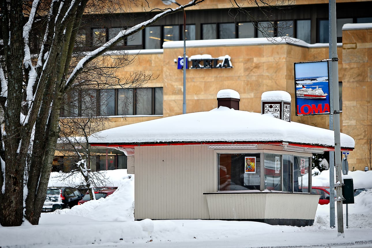 Olisiko suljetulle kioskille käyttöä toisessa paikassa?