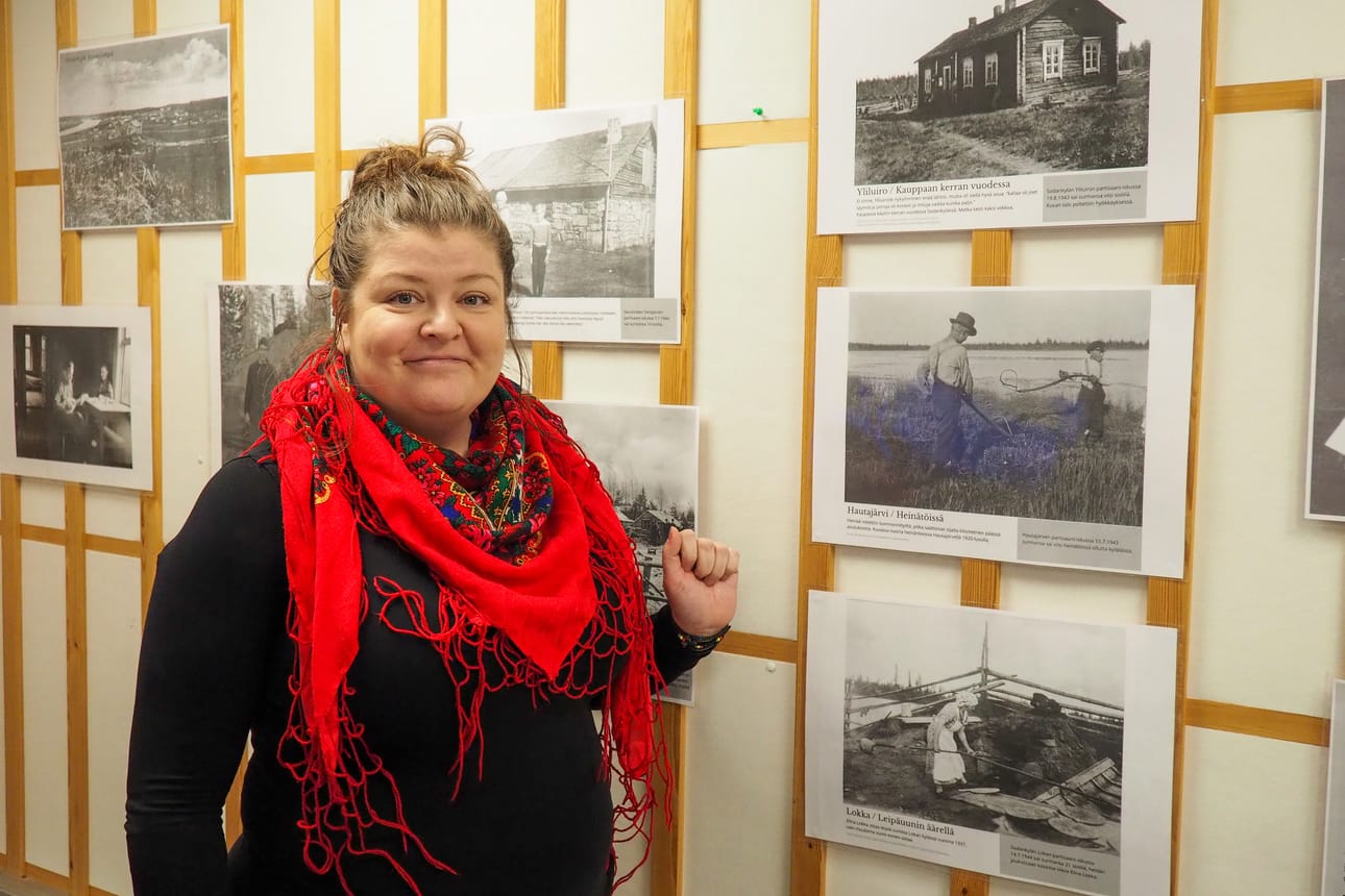 Sanna Aho toimii projektipäällikkönä Partisaani-iskujen muisto -hankkeessa. Yhteistyökumppaneita ovat Sallan sota- ja jälleenrakennusajan museo, Savukosken kunta ja Lapin Sotavainajien muiston vaalimisyhdistys ry.