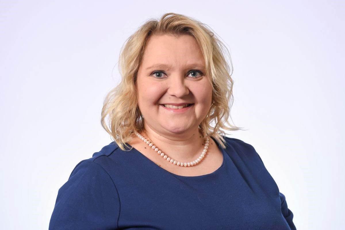 Kansanedustaja Suna Kymäläinen (sd.).