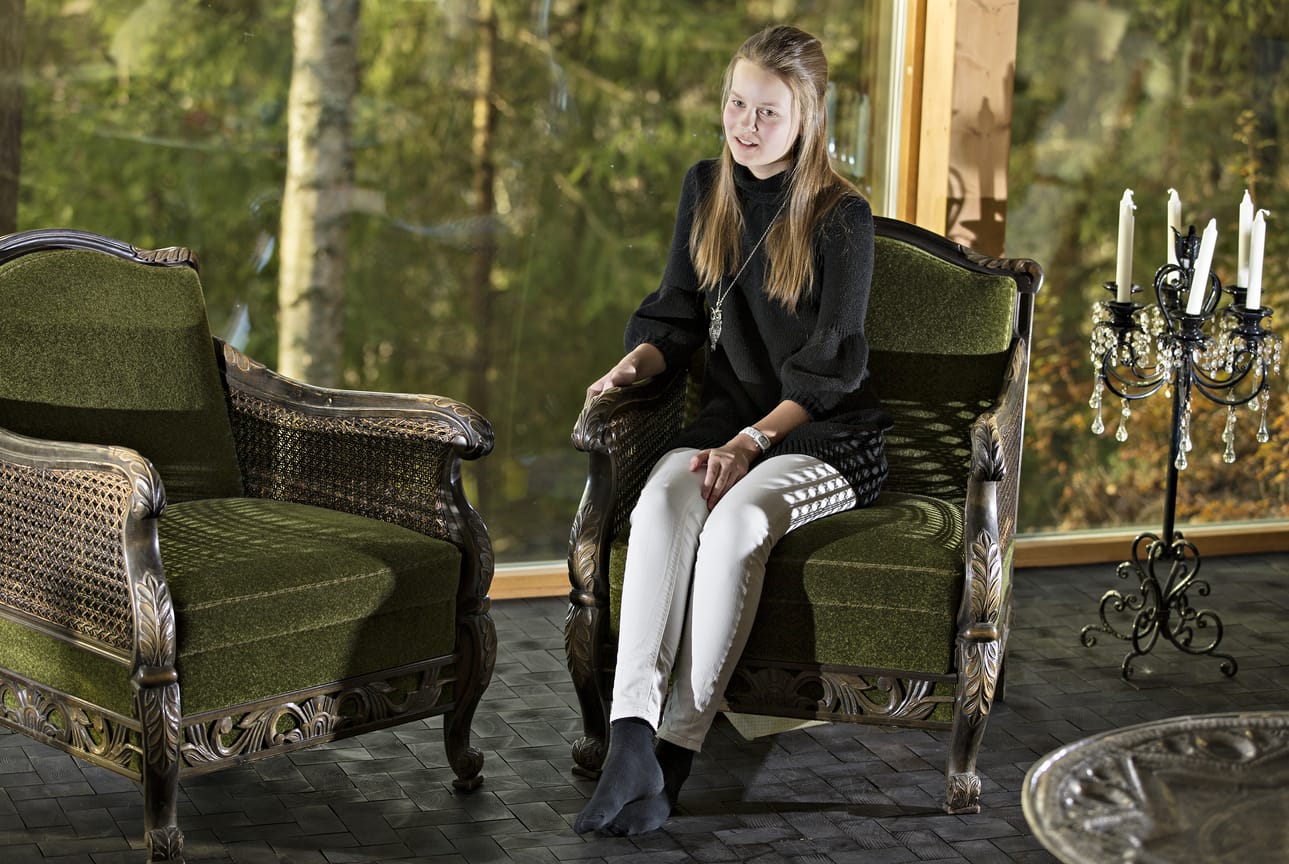Inka Leskelä on Napero-Finlandian voittaja.