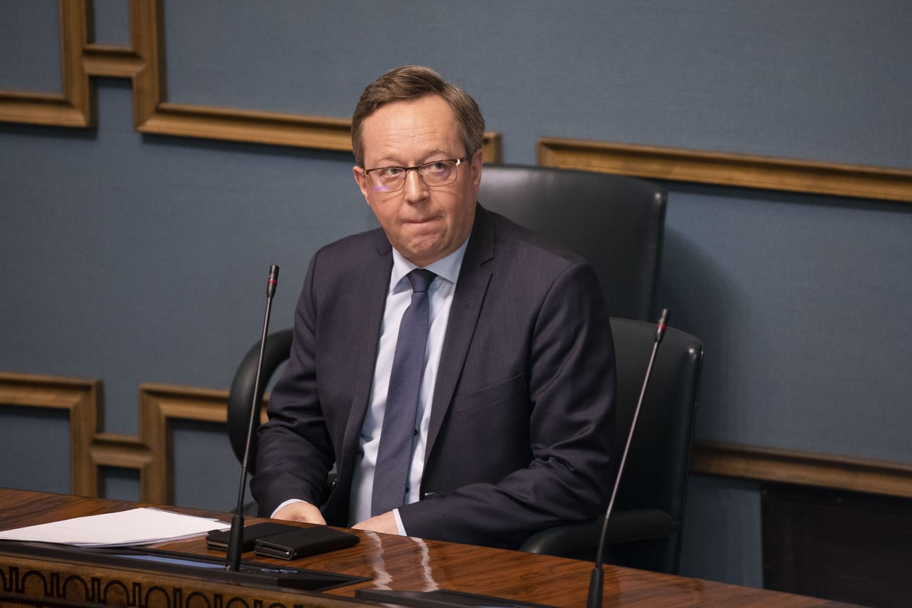 Elinkeinoministeri Mika Lintilä toimi valtiovarainministerinä ennen Katri Kulmunia. Arkistokuva.