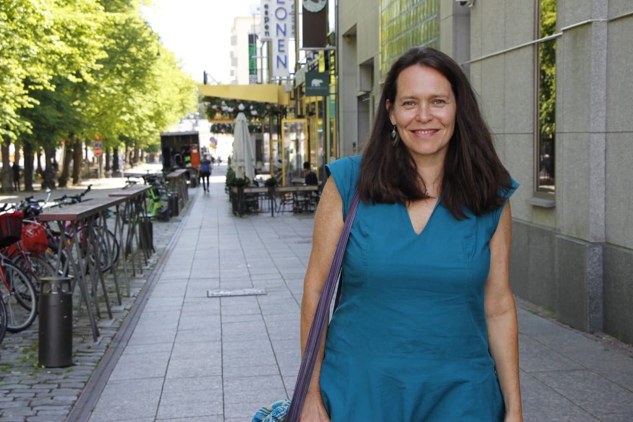 Lucie Labreuillen Vaasan-matka osui Keski-Euroopan helteiden aikaan.