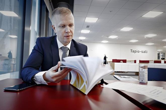 Seinäjokelainen Jaakko Hallila puolustaa väitöskirjaansa tulevana tulevana keskiviikkona Vaasan yliopistossa. KUVA: KARI LÖFHJELM