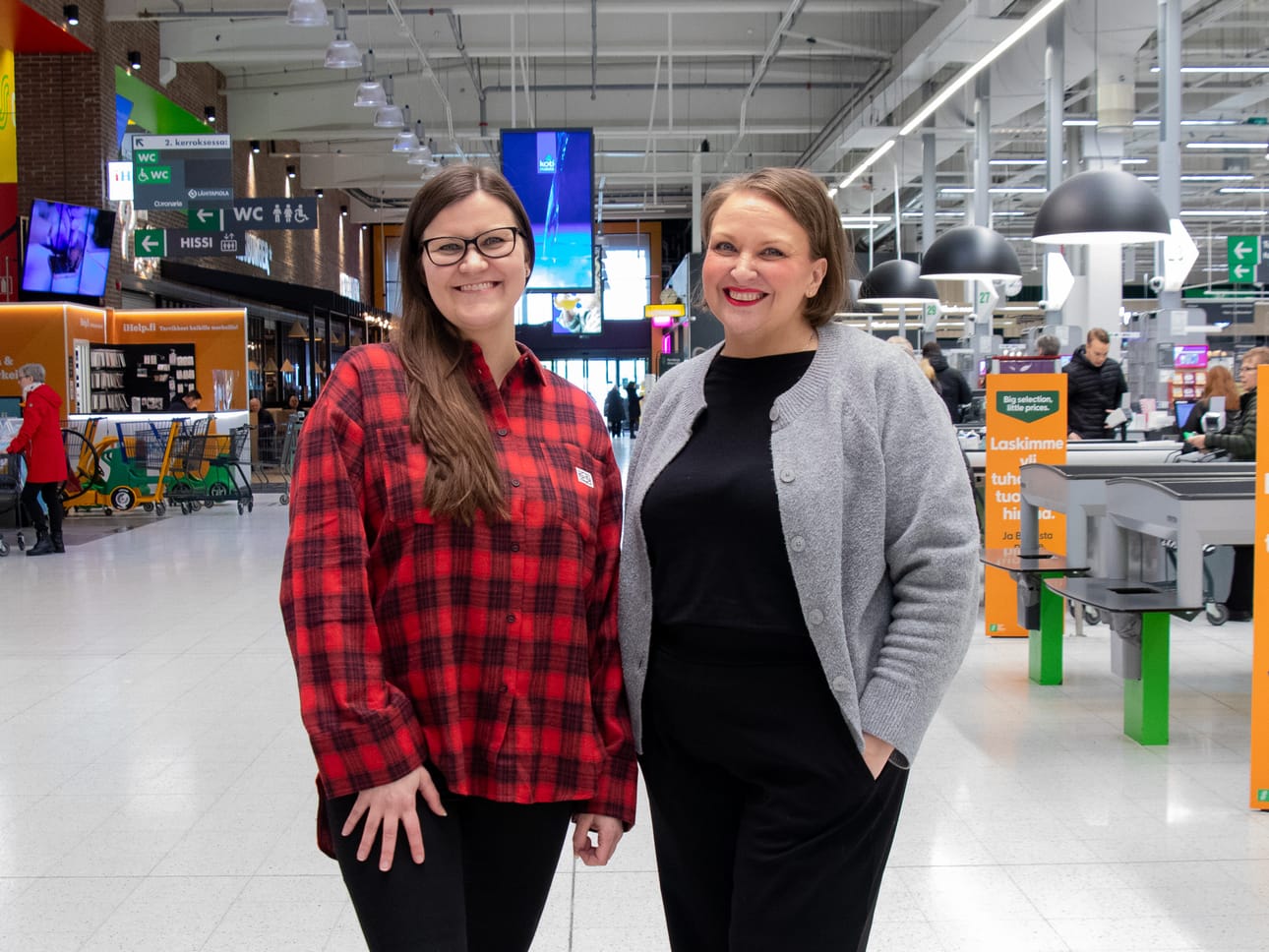 Hannat Käsmä ja Pikkarainen näkevät, että osuuskauppavaaleissa äänestäminen on pohjimmiltaan vaikuttamista siihen, miltä oma kauppa- tai ravintolareissu tuntuu.