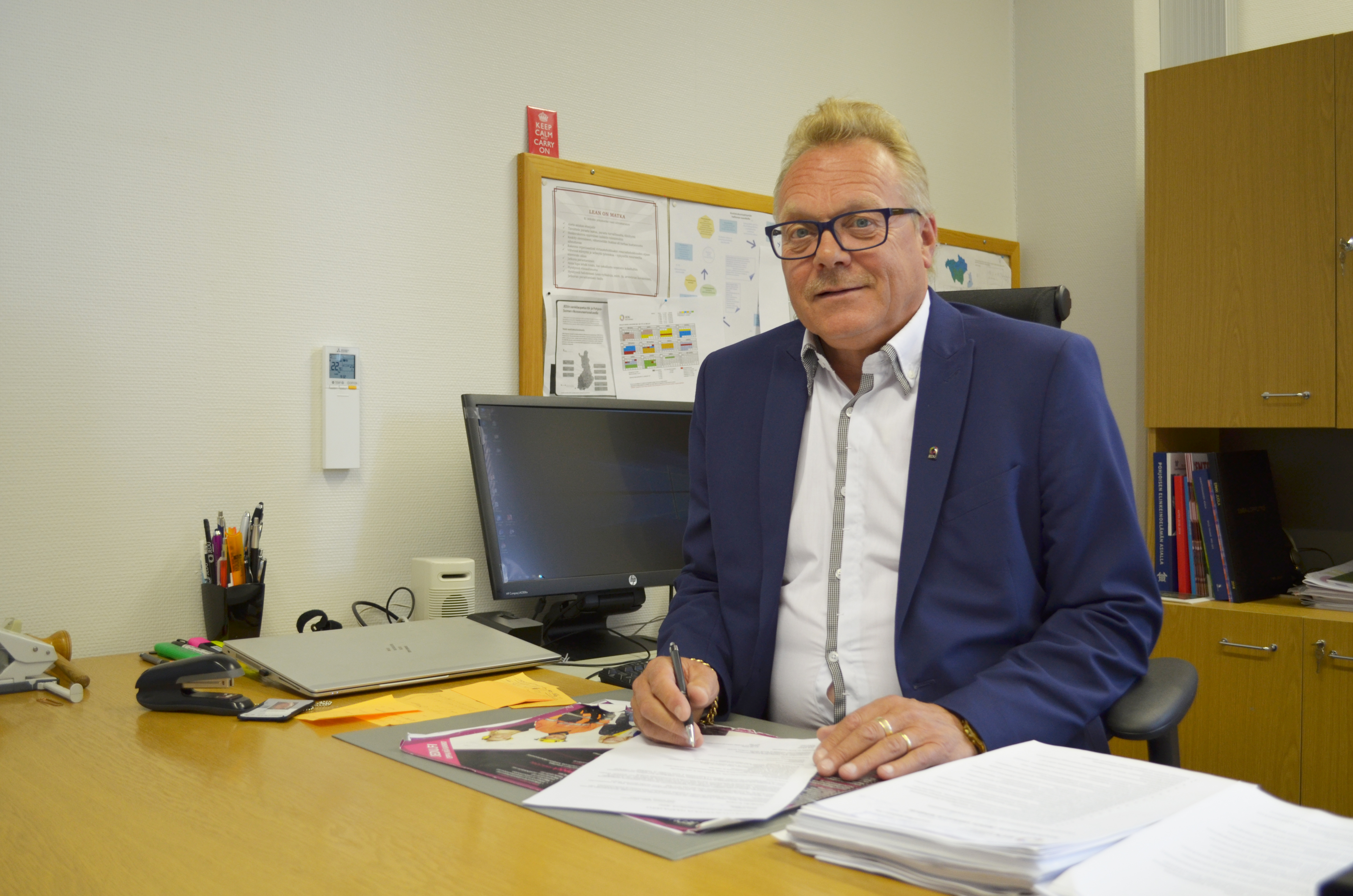 Keijo Makkoselle ammattikasvatusneuvoksen arvonimi
