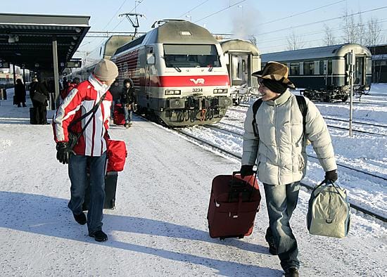 Junat ovat myöhästelleet myös Oulussa.